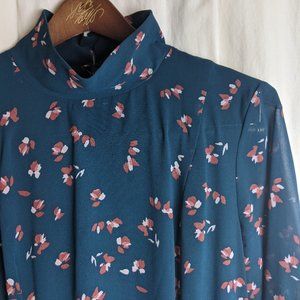 DNKY Mock Neck Dress